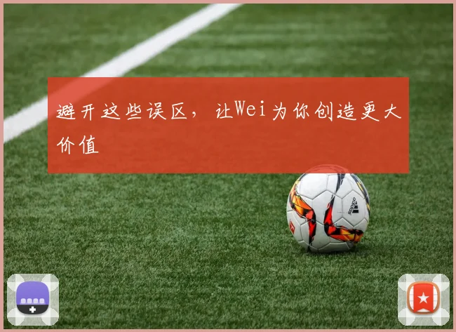 避开这些误区，让Wei为你创造更大价值